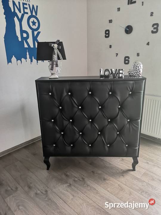 Recepcja pikowana czarna Gowidlino