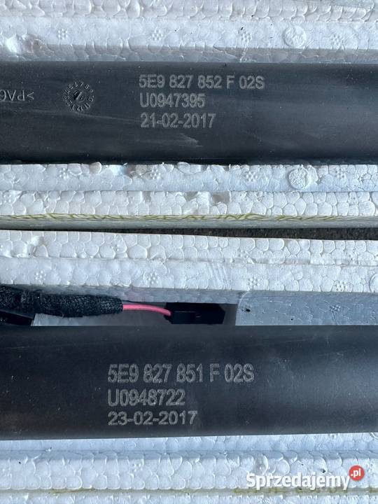 Siłowniki elektryczne klapy bagażnika Skoda Pozostałe Gogolin