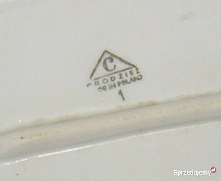 półmisek vintage biały ChodzieżDd Bartków sprzedam