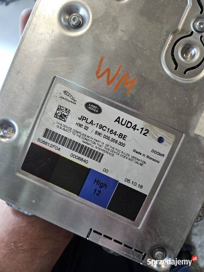 RANGE ROVER SPORT L494 WZMACNIACZ AUDIO Międzychód sprzedam