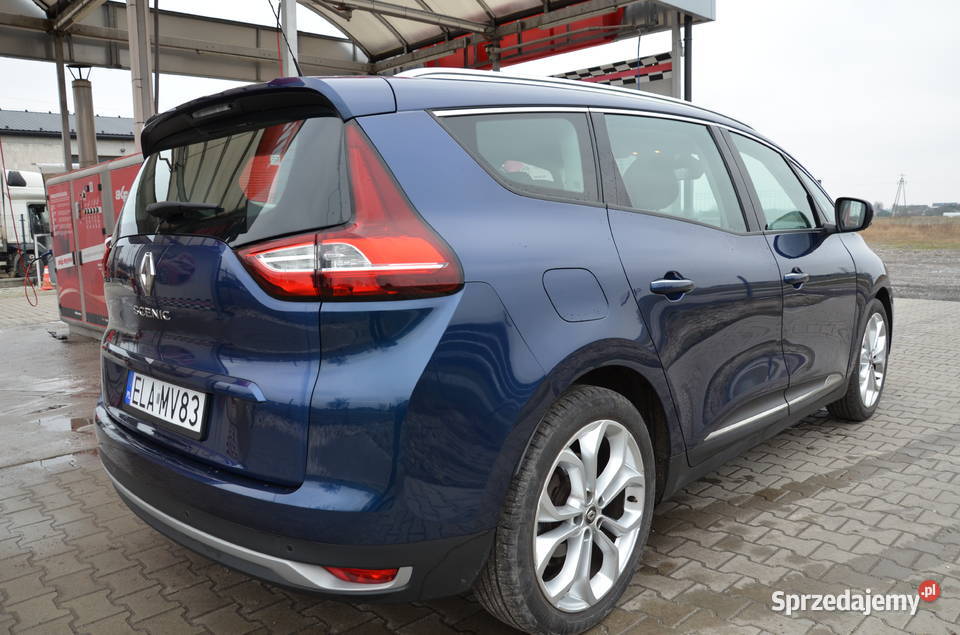 Renault GrandScenic 15d 110 Bezwypadkowy relingi dachowe Łask