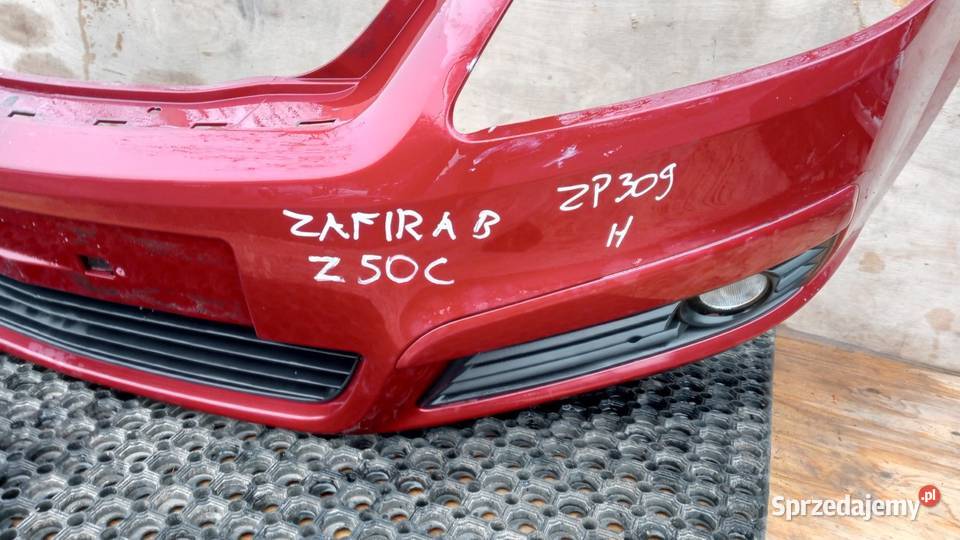 OPEL ZAFIRA B ZDERZAK PRZÓD HALOGEN Z50C Zbierkowo