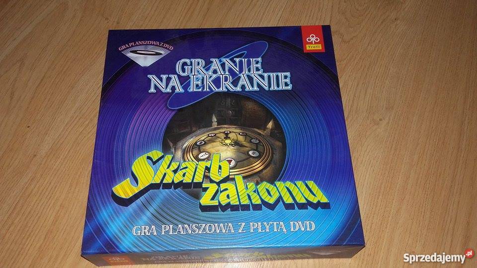 Skarb zakonu gra planszowa z płytą DVD