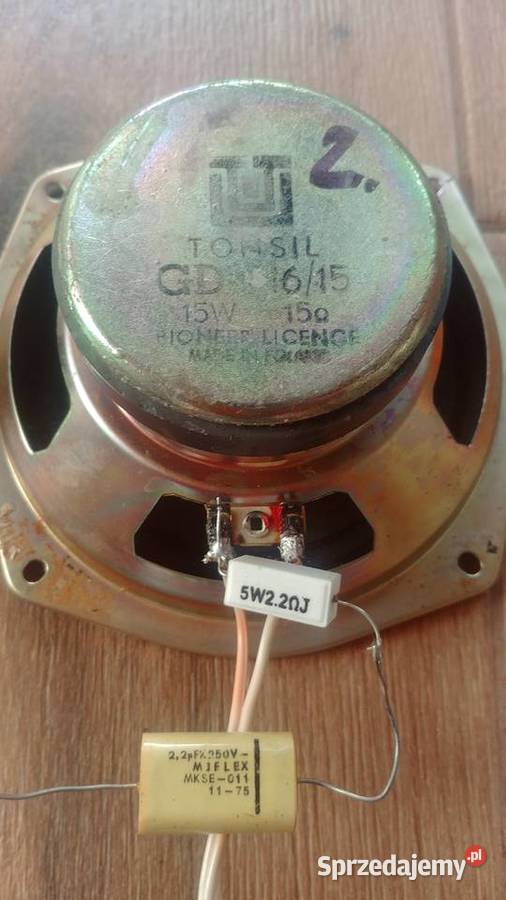 Tonsil GDN 1615 15 OHM RARYTAS Gdańsk sprzedam