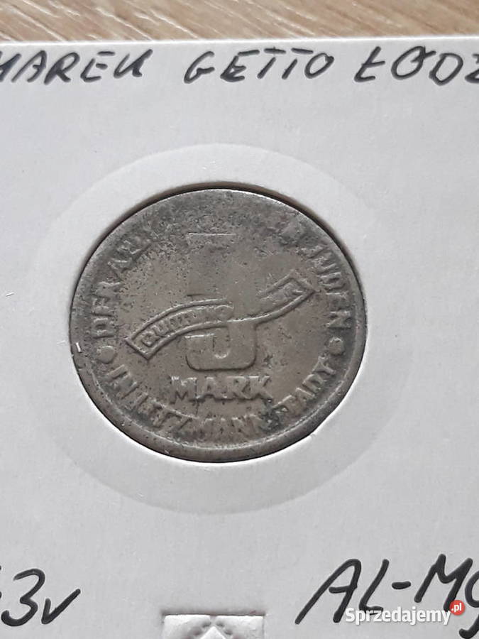 5 Marek Getto Łódź 1943 r Aluminium Magnez Konin
