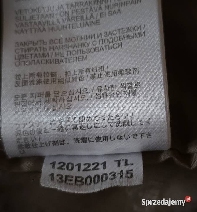 Płaszcz damski ocieplany Jack Wolfskin 3638 Rozmiar 36(S) Gdańsk