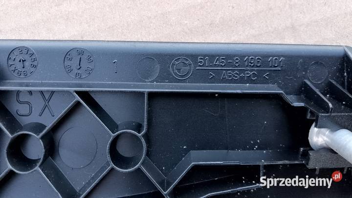 Dekory listwy BMW e46 czarny błyszczący Myślibórz