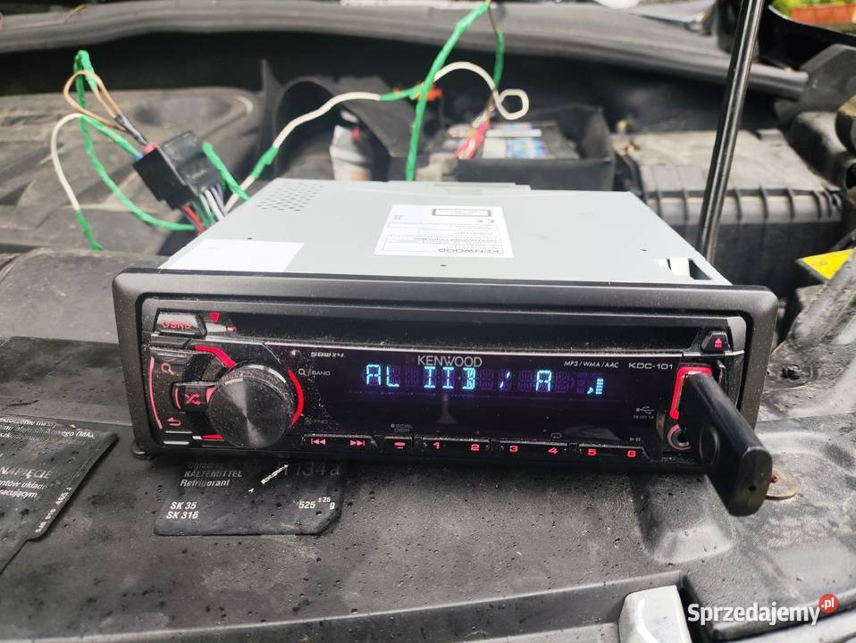 Radio samochodowe 1DIN Kenwood KDC101