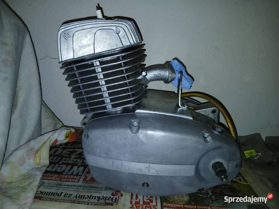 Nowy silnik W2 Wsk 175 z 1973 roku