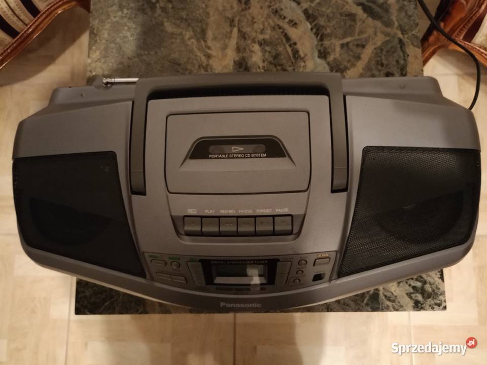 Radiomagnetofon Panasonic RXDS19 Vintage Boombox wielkopolskie Drawski Młyn