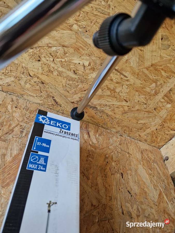 Zraszacz metalowy pulsacyjny na stojaku G73056 Zraszacze Głogowa sprzedam