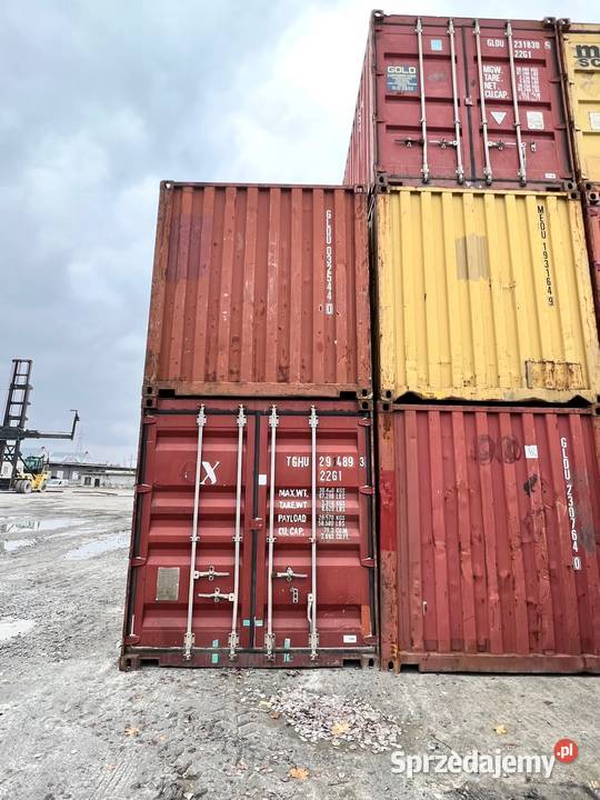 Kontener morski magazynowy budowlany 20 DV małopolskie Kraków sprzedam