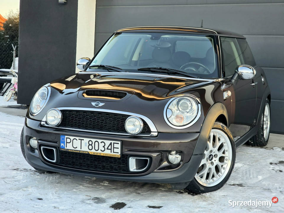 Mini Cooper S śliczny 128890 DUŻA NAVI 2 kpl kół 128890km Cooper S Czarnków
