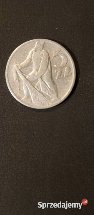 Moneta 5 złotych RYBAK z 1958 roku KUPUJESZ wielkopolskie
