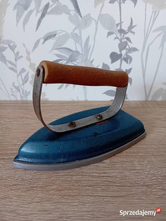 Żelazko pamiątka PRL Drewno  Krosno