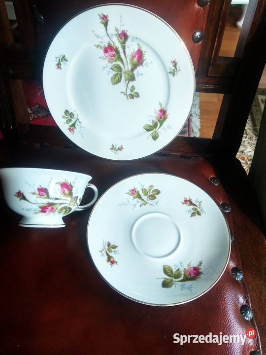 Filiżanka z talerzykiem deserowym Rosenthal Gdańsk