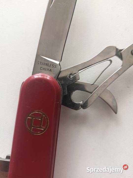 Scyzoryk Stainless China vintage Łódź