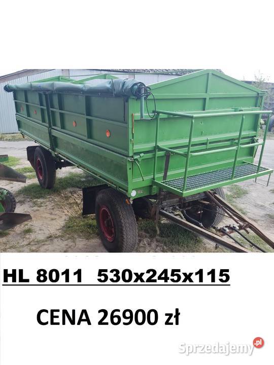 przyczepa wywrotka krone HL nieuszkodzony Chełm