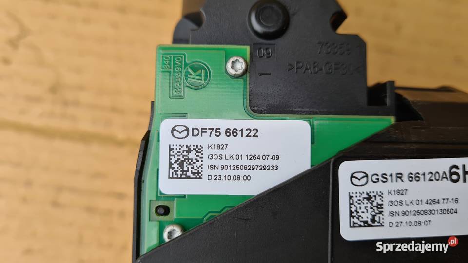 Mazda 6 GH przełącznik zespolony pająk taśma air