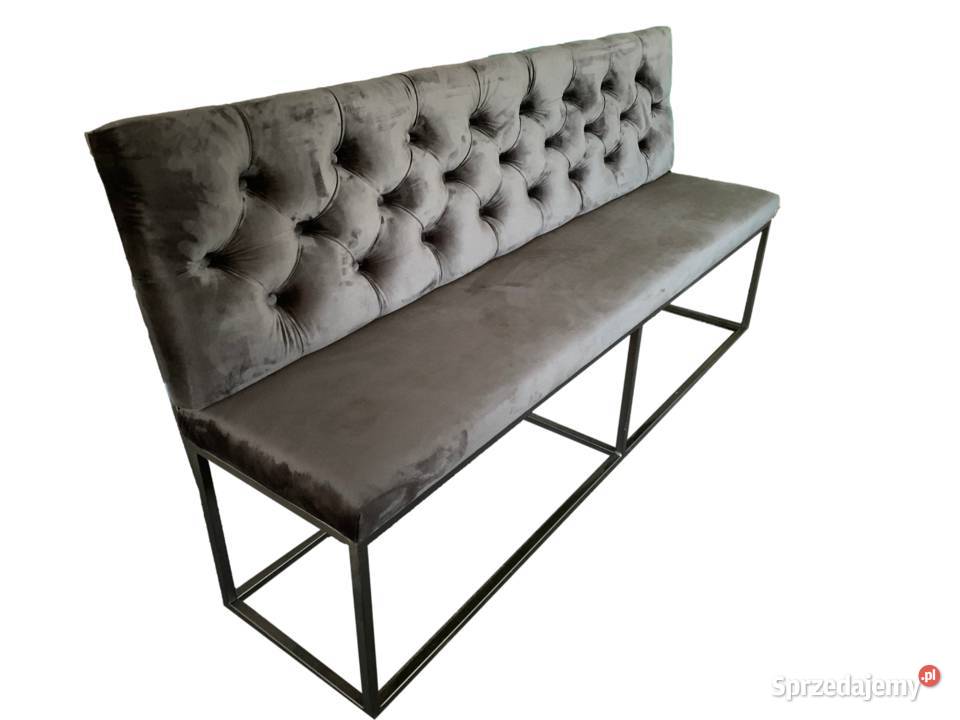 Loża tapicerowana loft restauracyjna Warszawa