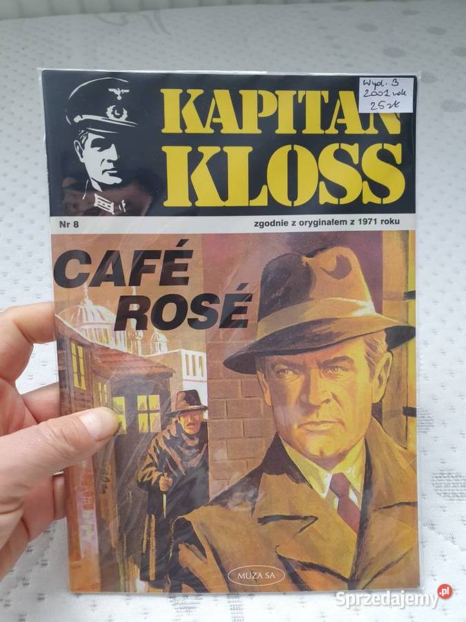 Kapitan Kloss zestaw 6 komiksów wyd Muza 2001 Polskie Gdynia