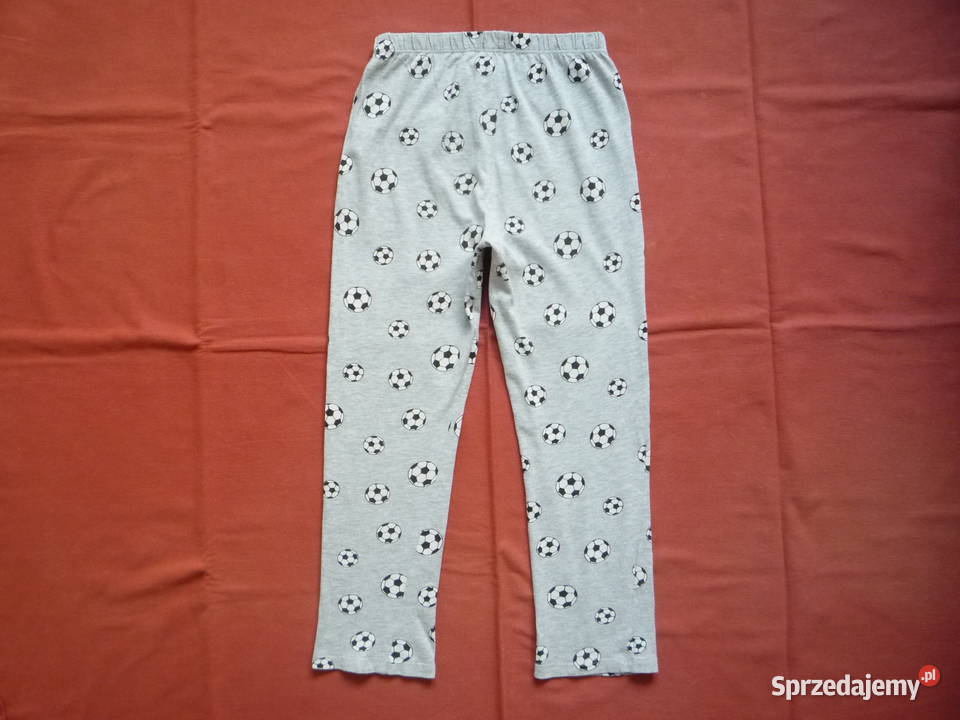 Sinsay 128134 Spodnie piżamy Szare piłka nożna Piżamy i szlafroki Szczecin
