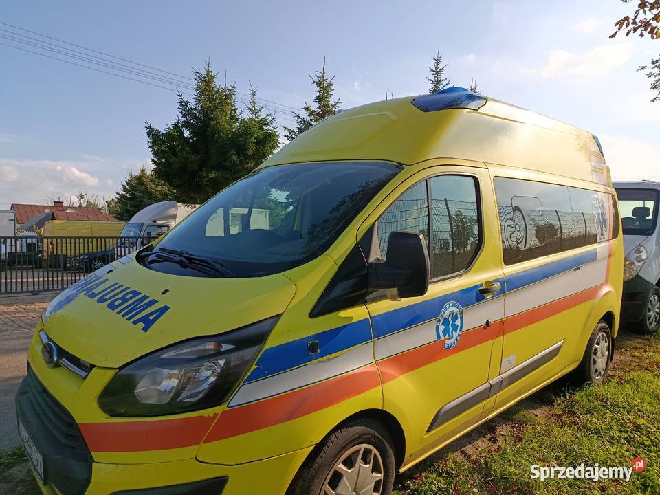 Ford Transit Custom Ambulans diesel mazowieckie Maków Mazowiecki sprzedam
