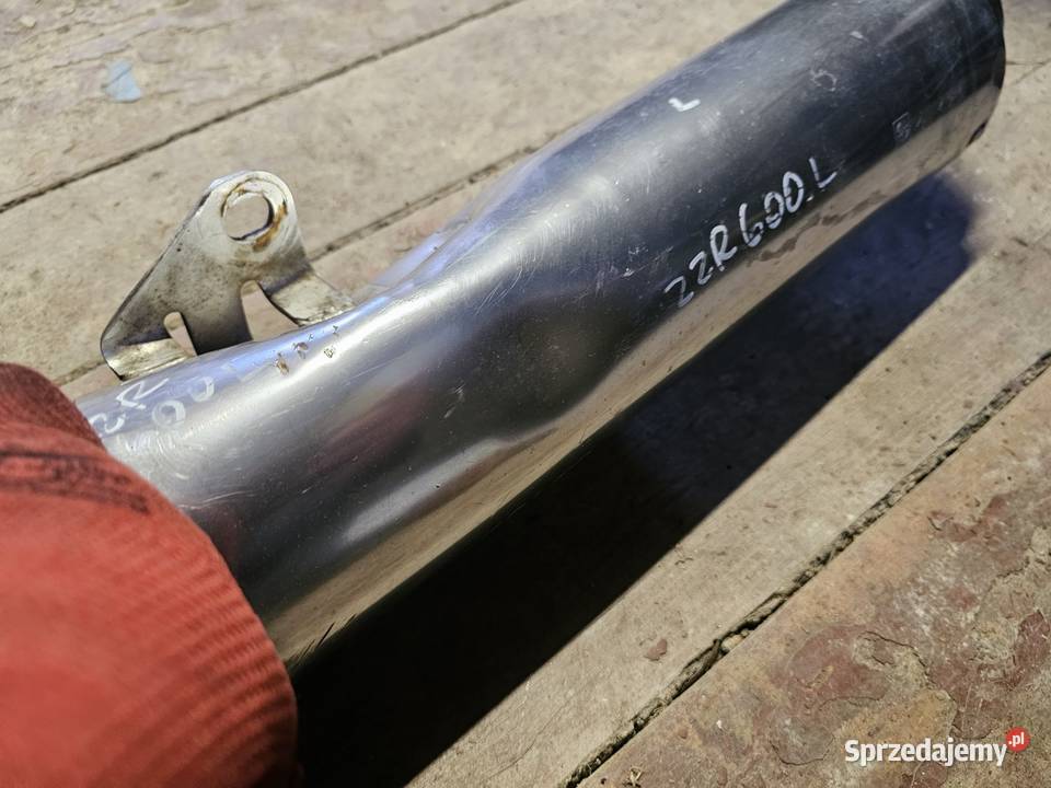 Kawasaki ZZR 600 wydech tłumik lewy ZZR600 rura dolnośląskie Jelenia Góra sprzedam