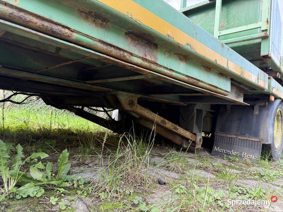Przyczepa laweta podwoziowka hydraulicznie