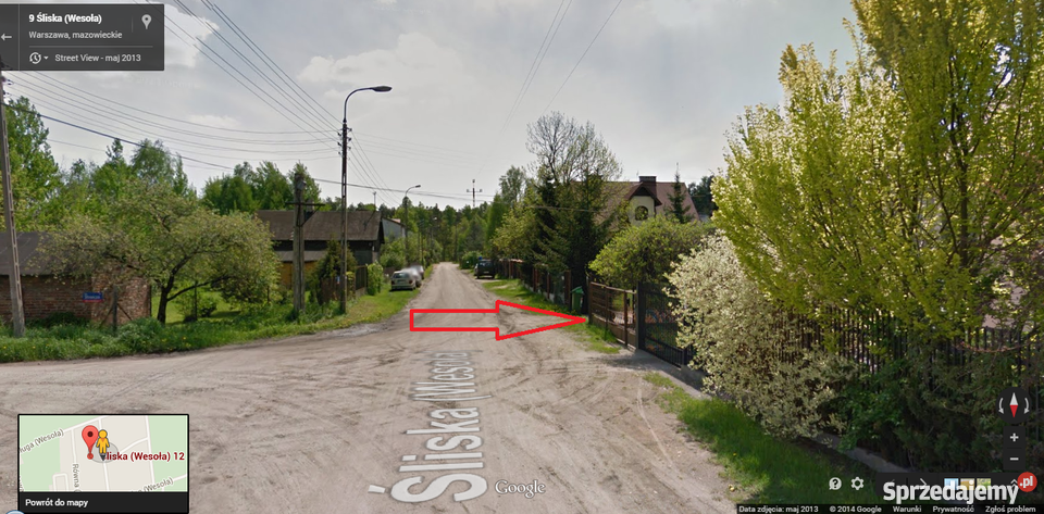 DZIAŁKA 1200m2 WARSZAWA WESOŁA szambo Grunty i działki Warszawa