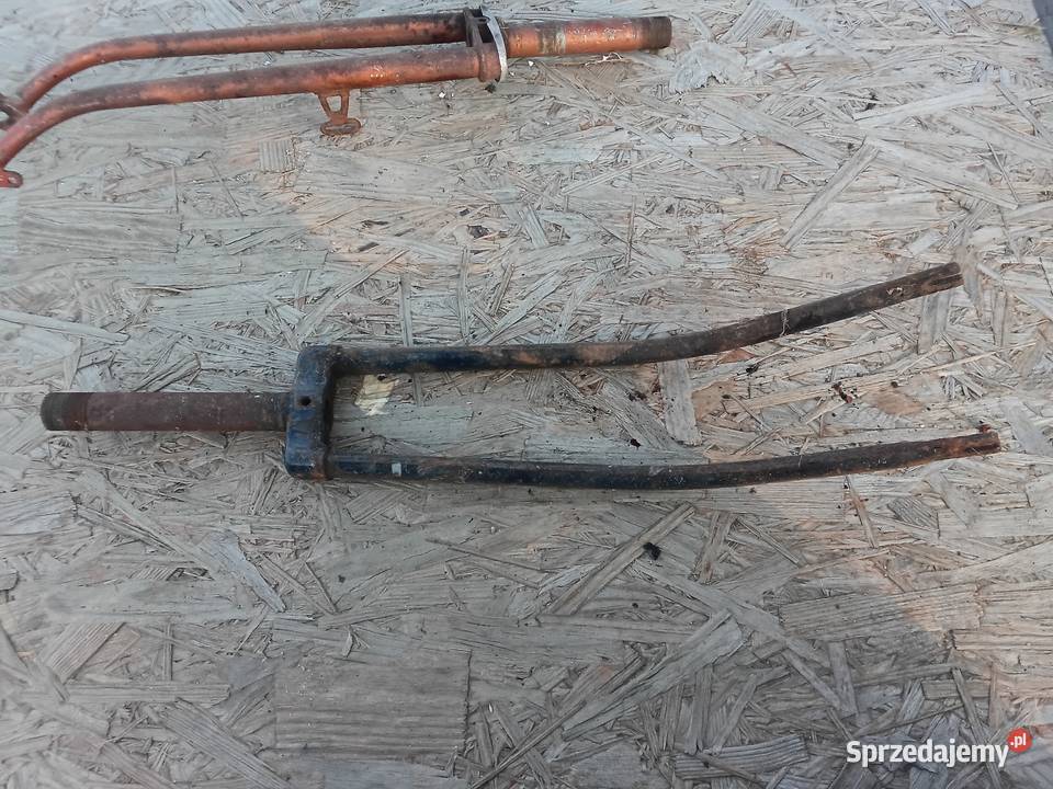 Widelec zabytkowy rower 4 Milejewo