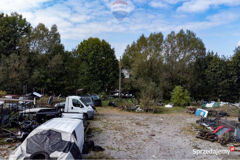 Działka usługowa Cieszyńskiej i węźle S52 45m Sprzedaż Bielsko-Biała sprzedam
