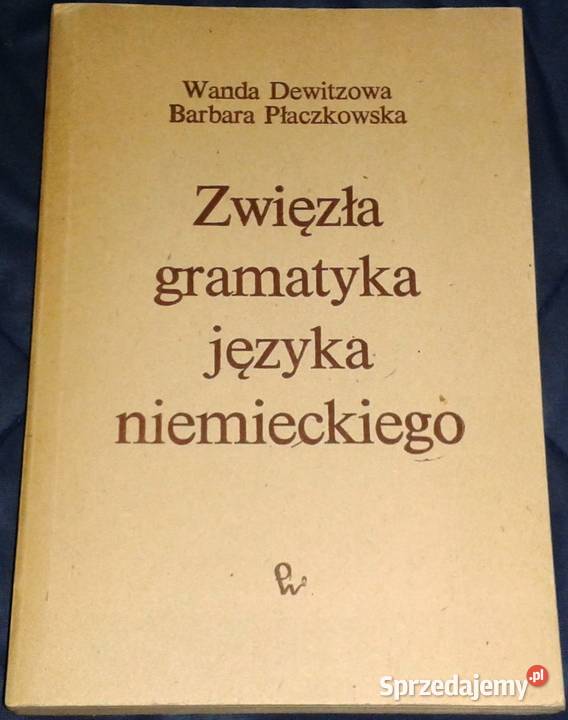 Zwięzła gramatyka języka niemieckiego B