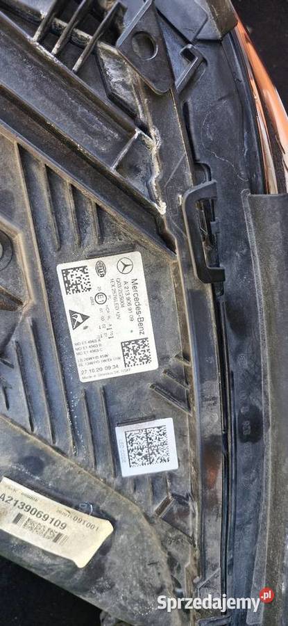 LEWY REFLEKTOR MERCEDES W213 LIFT FULL LED sprzedam