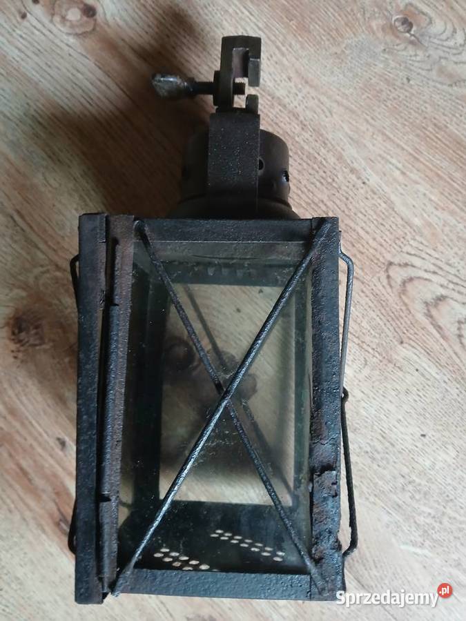 Stara lampa kolejowa Kraków