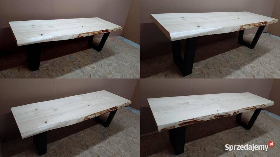 stolik kawowy 150 drewna stół ława drewniana Stoły, krzesła, biurka Roczyny