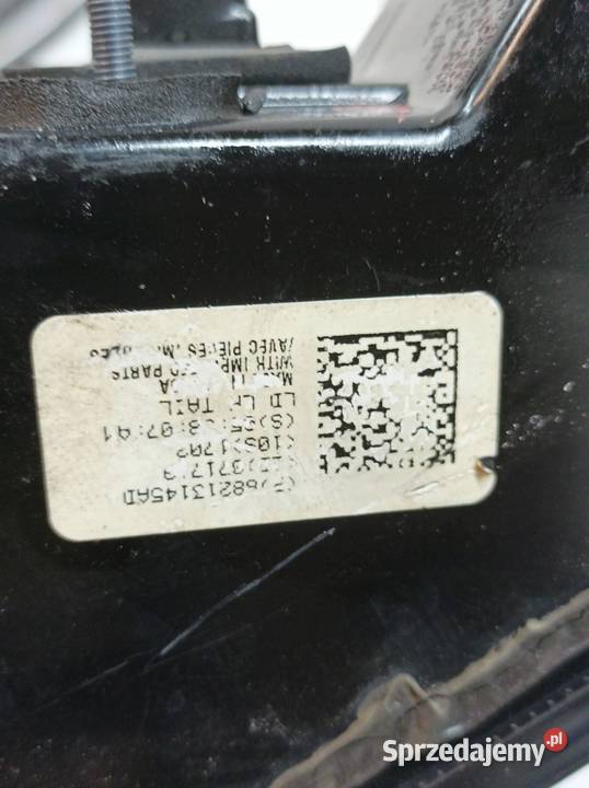 LAMPA TYŁ LEWA LED EUROPA 68213145AD Dodge