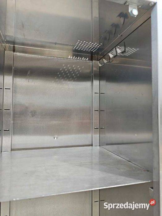 Szafa porządkowa nierdzewna z umywalką 50x50x200 Góra