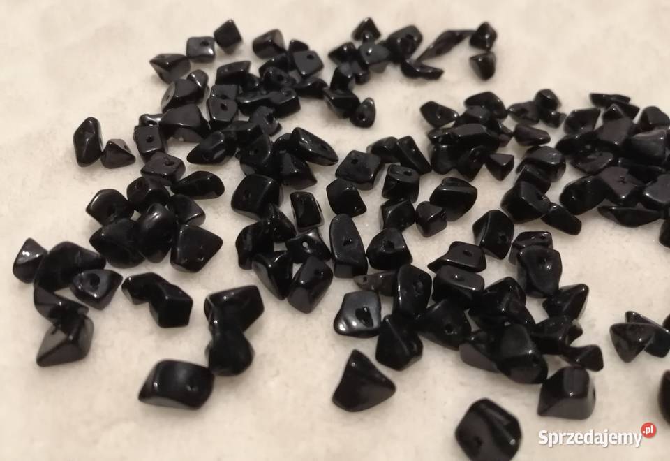 Koraliki kamyki sieczka nieregularne bryłki 68mm Czeladź sprzedam