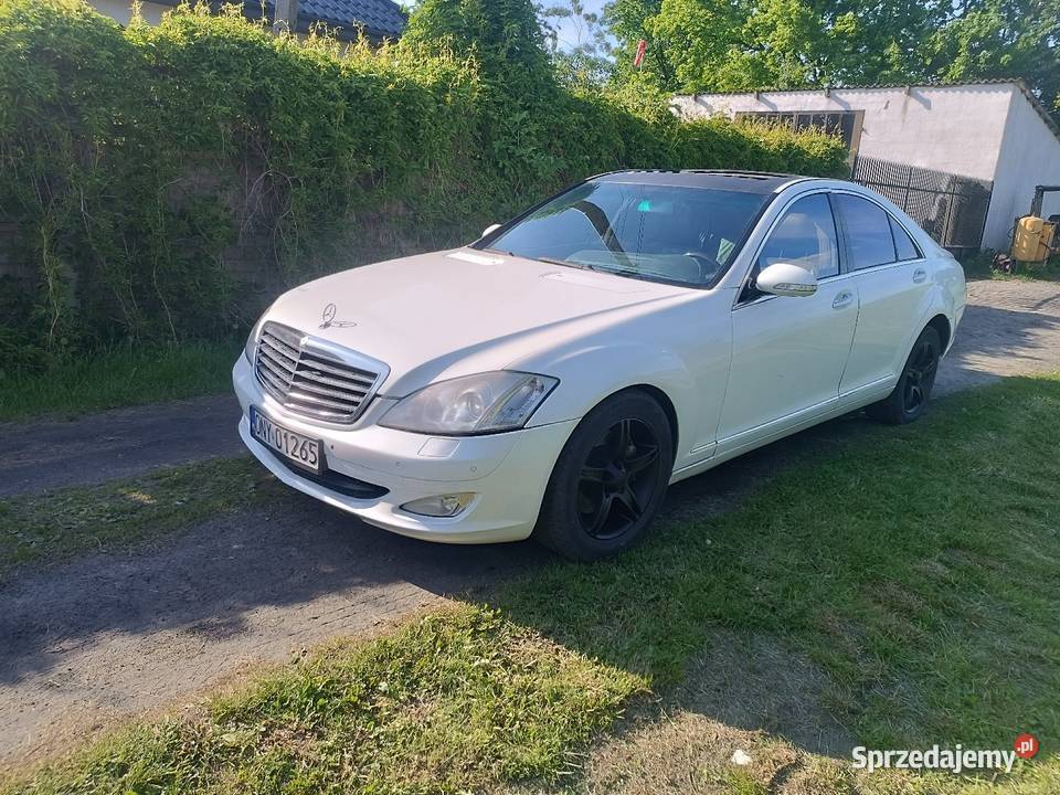 Mercedes w221 s klasa 35 benzyna z LPG nieuszkodzony Kalisz