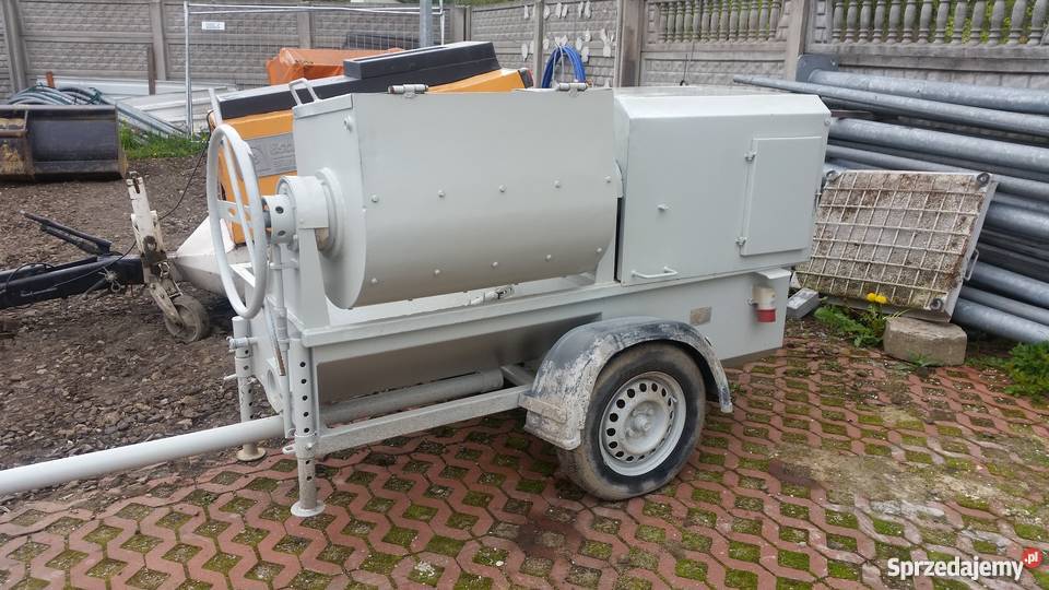 Agregat do tynków cementowychwapiennych Kraftman Budownictwo i akcesoria Piotrków Trybunalski