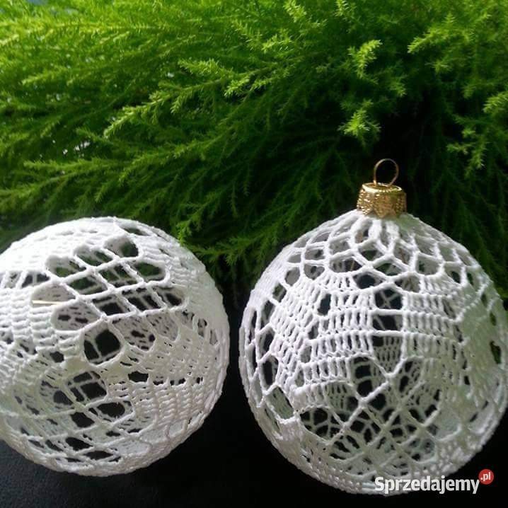Bombki szydełkowe Drzewica