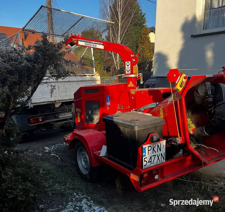 Rozdrabniacz Rębak do gałęzi Teknamotor 160SD wielkopolskie Konin