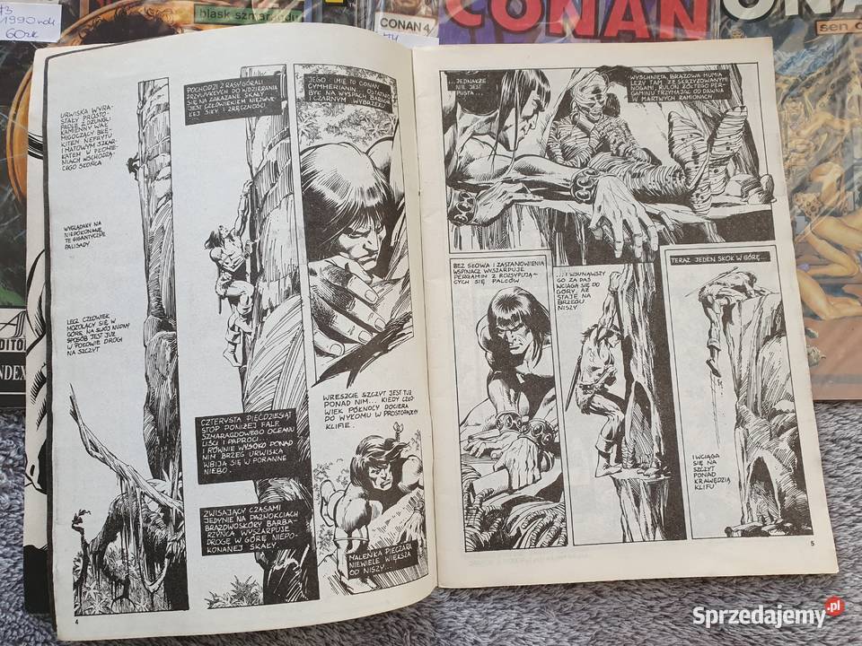 Conan Saga 4 komiksy AS Editor pierwsze wydania Gdynia sprzedam