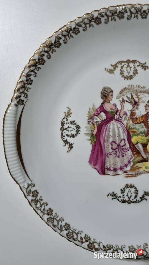 Talerz Porcelana Francuska