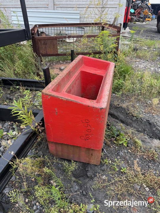 ciągnik rolniczy balast przeciwwaga obciążnik Działoszyn