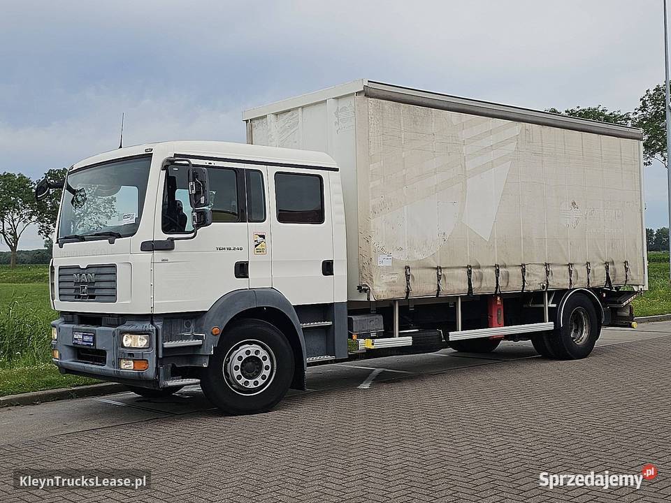 MAN 18240 TGM DOKA DOUBLE CABIN kontener 4x2 nie