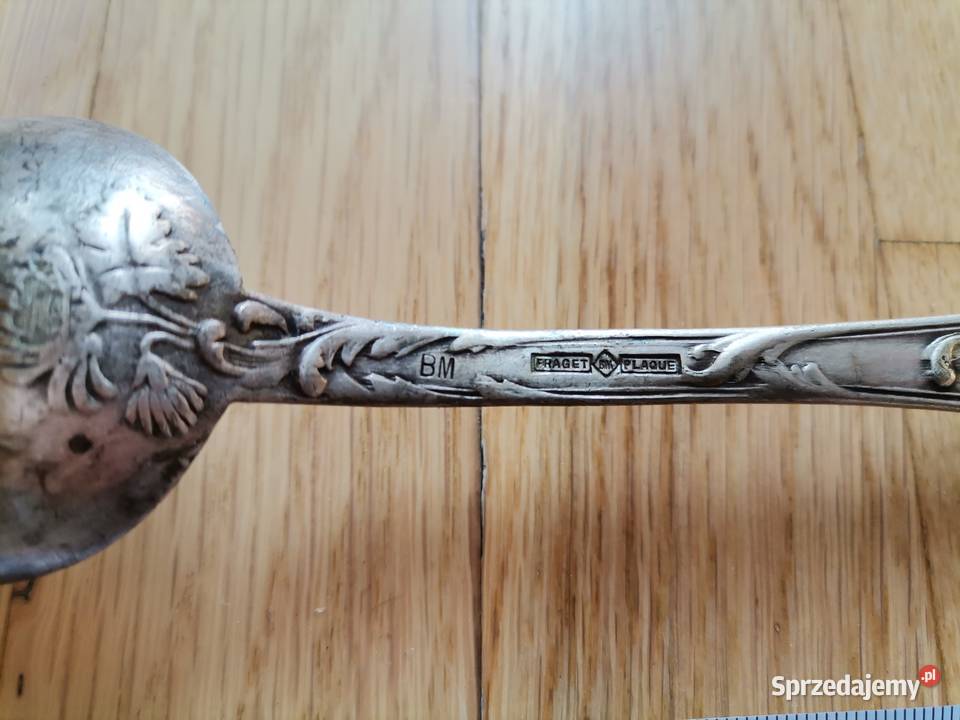 278 ŁYŻKA łyżeczka stary ANTYK SYGNOWANA 1 Łódź