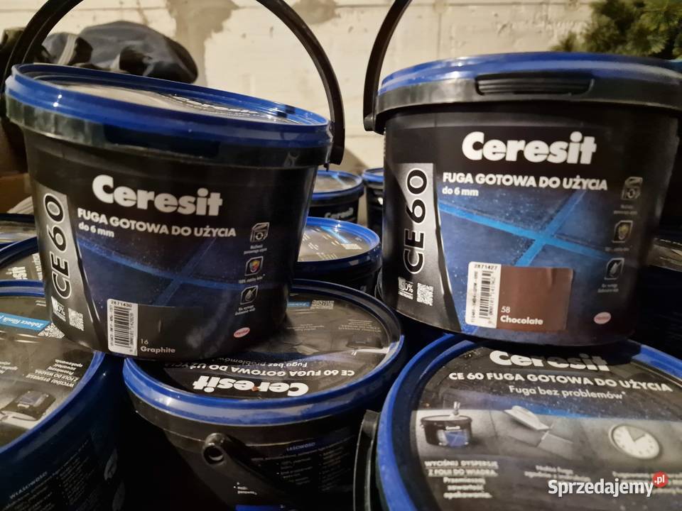Ceresit CE60 fuga gotowa do użycia Wykończenie Lubania