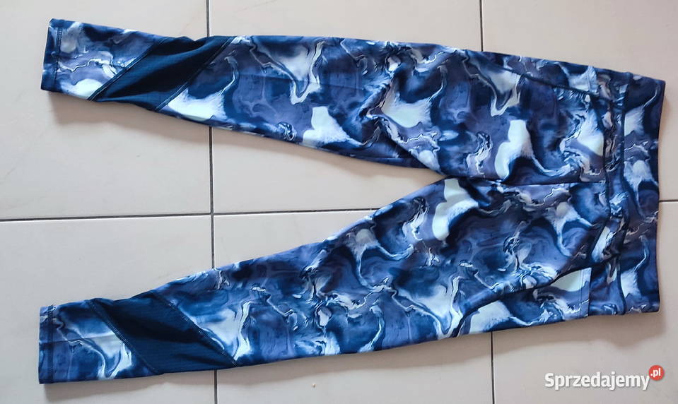 Dunnes stores getry legginsy r M 4042 niebieski